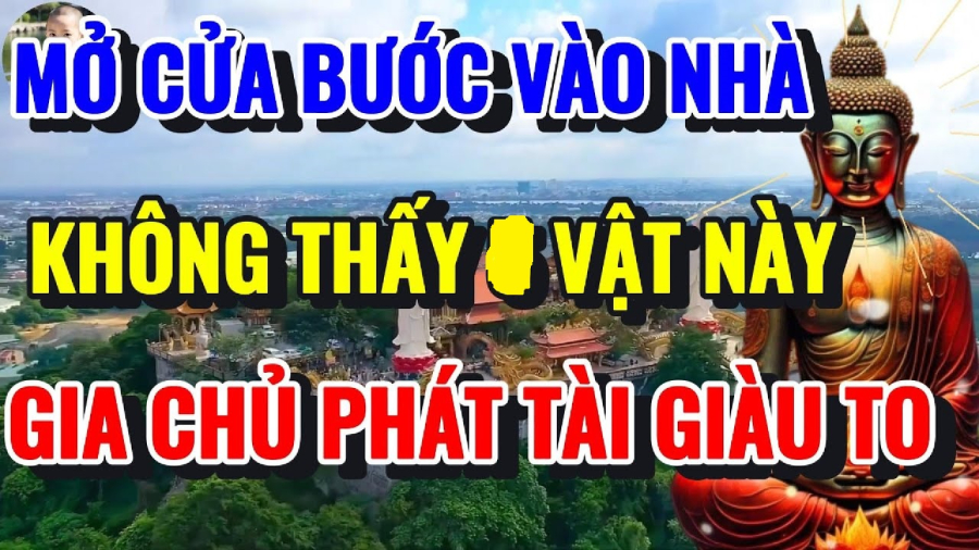 Mở cửa vào thấy 3 thứ này nghèo khổ