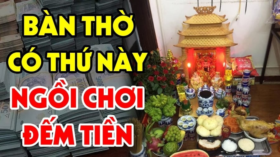 Theo văn hóa người Việt Nam, bàn thờ ông Địa, Thần Tài mang đến nhiều tài lộc và may mắn cho công việc kinh doanh.