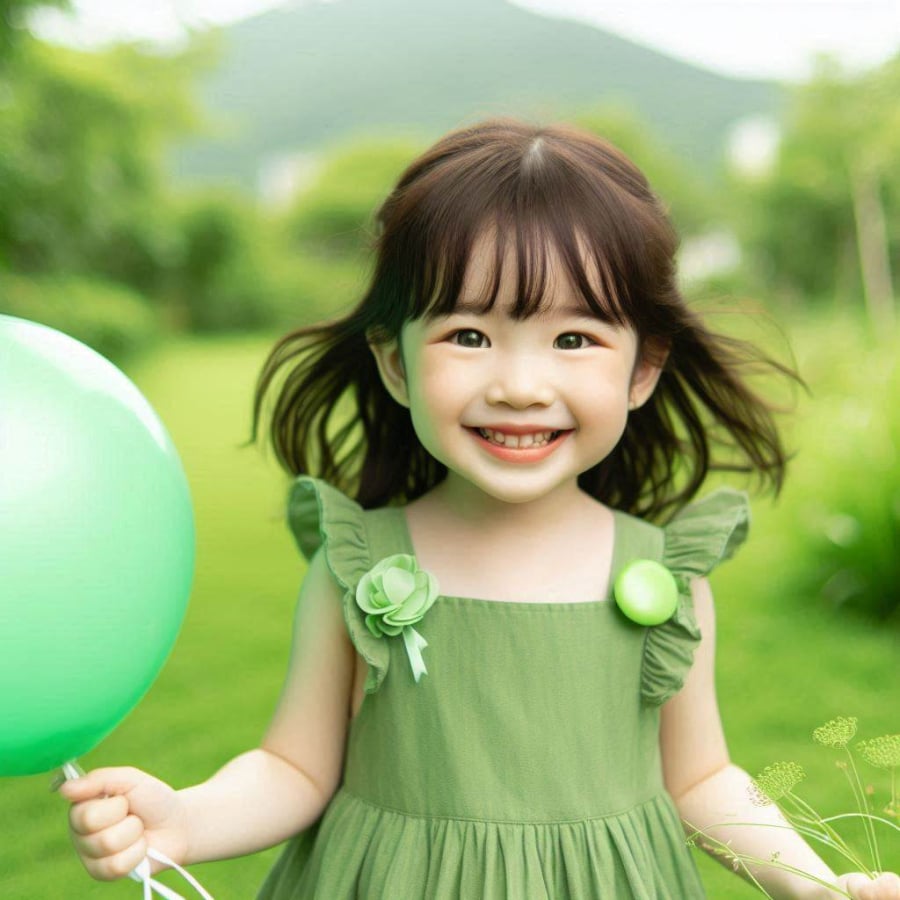 Màu xanh lá cây mang trong mình nhiều ý nghĩa đặc biệt, gắn liền với thiên nhiên và có tác động tích cực đến tâm lý con người, đặc biệt là trẻ em