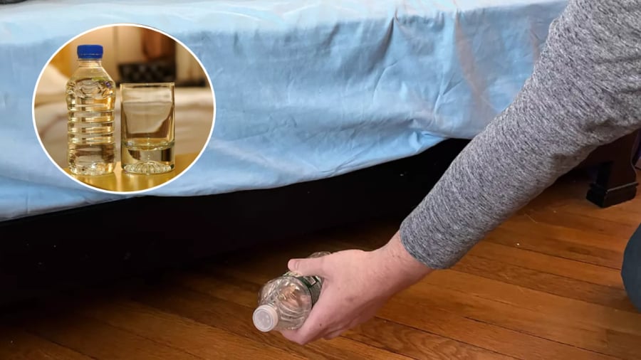 Ném chai nước vào gầm giường sau khi nhận phòng khách sạn là thao tác giúp bạn kiểm tra độ an toàn của căn phòng.