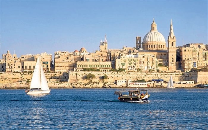 Cộng hòa Malta là quốc gia nhỏ thứ 10 thế giới