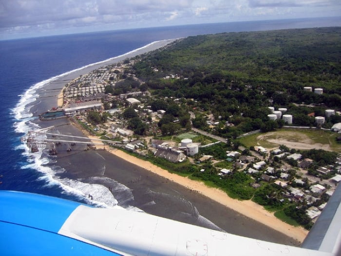 Đảo quốc Nauru là quốc gia nhỏ thứ 3 thế giới