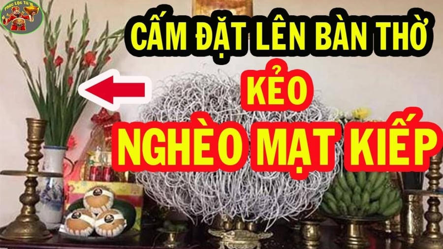 Mùng 1 sớm mai mùng 2 đầu tháng: 3 thứ đại kỵ đặt lên bàn thờ