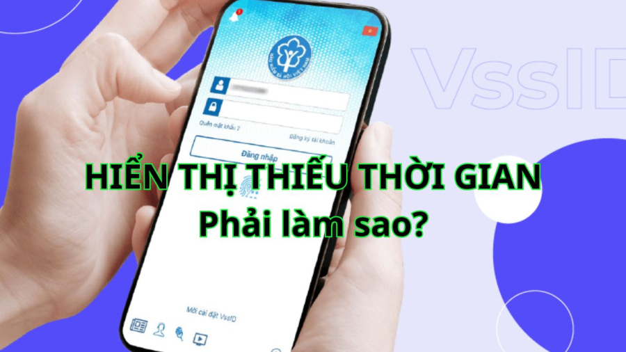 Một số người tra cứu vào ứng dụng thấy chưa hiện đủ thời gian đóng như trong sổ cứng