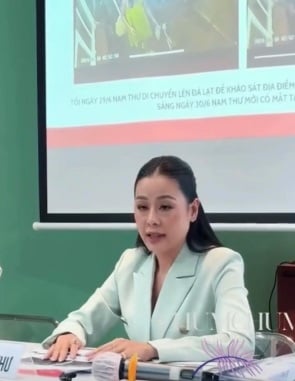 Nam Thư với dáng vẻ mệt mỏi, xanh xao.