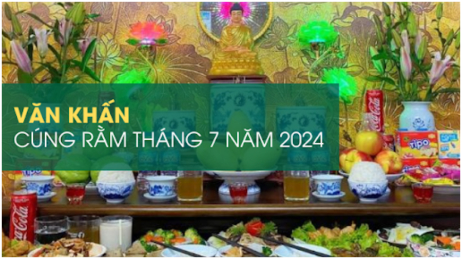 Văn ⱪhấn Tổ Tiên trong ngày Rằm tháng 7 Âm