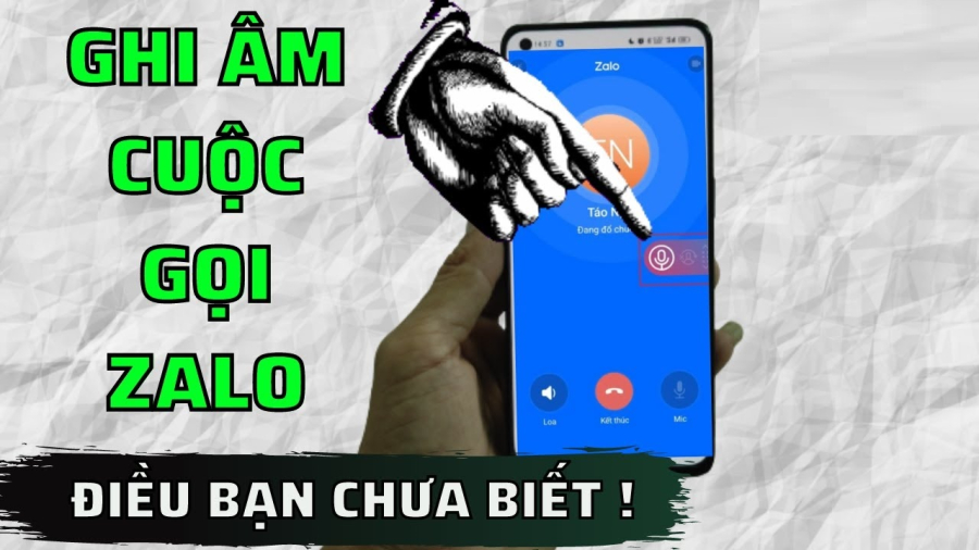 Nhấn 1 nút này ghi âm cuộc gọi Zalo ngay lập tức