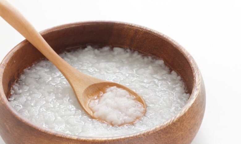 White porridge is a traditional offering during the festival.