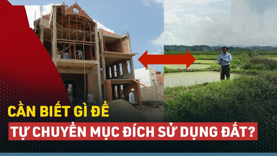 7 trường hợp chuyển đổi mục đích sử dụng đất không cần xin phép