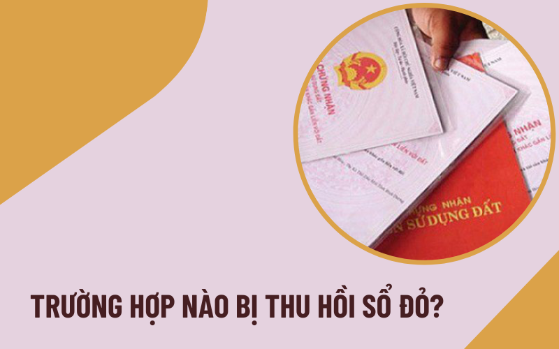 6 trường hợp đất bị thu hồi Sổ đỏ