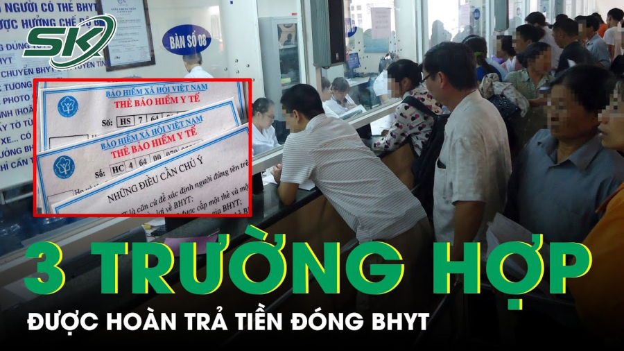 Theo quy định, sẽ có 3 trường hợp được trả lại tiền đóng BHYT người dân nên biết rõ