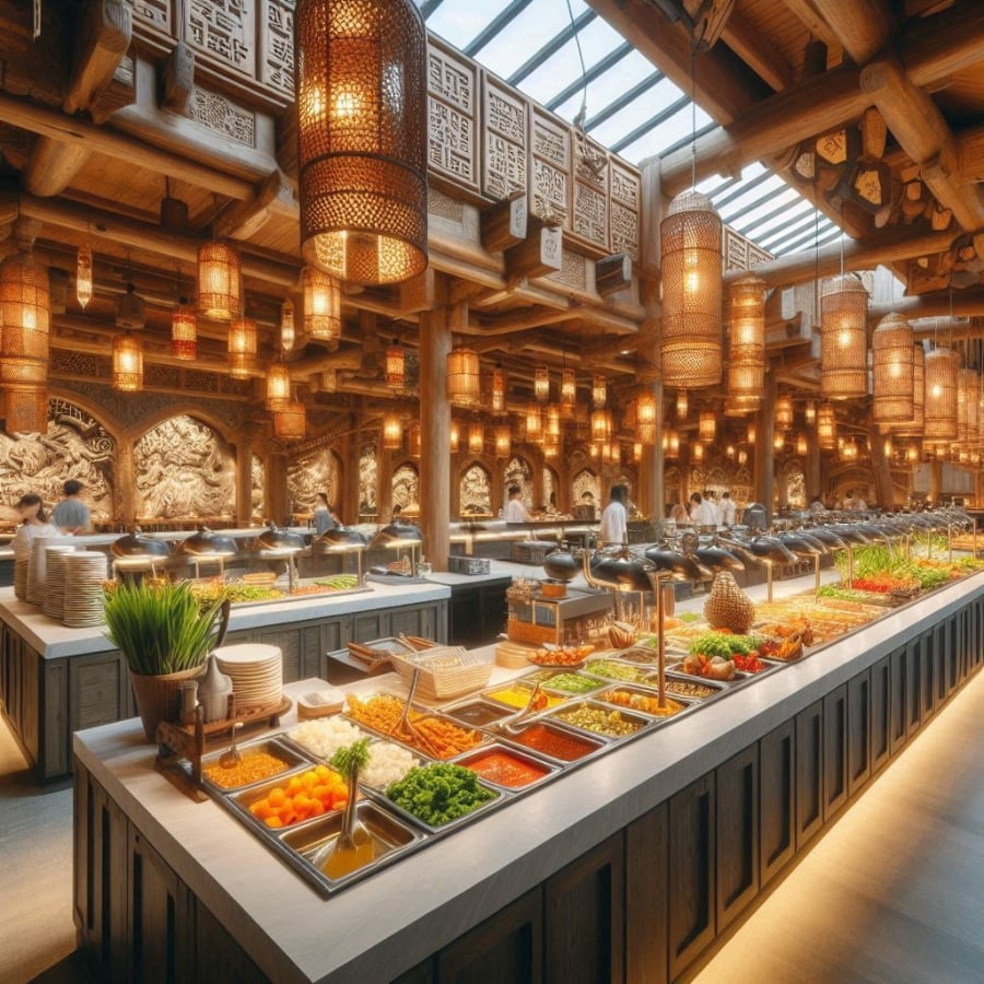 Các nhà hàng buffet luôn có những chiêu thức tối ưu hóa chi phí vận hành, giúp gia tăng lợi nhuận.