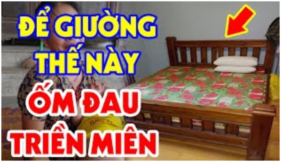 Đầu giường treo 2 thứ này hao tài