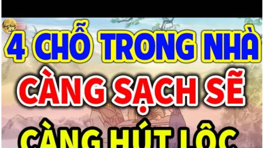 Cửa càng sạch càng đón nhiều lộc