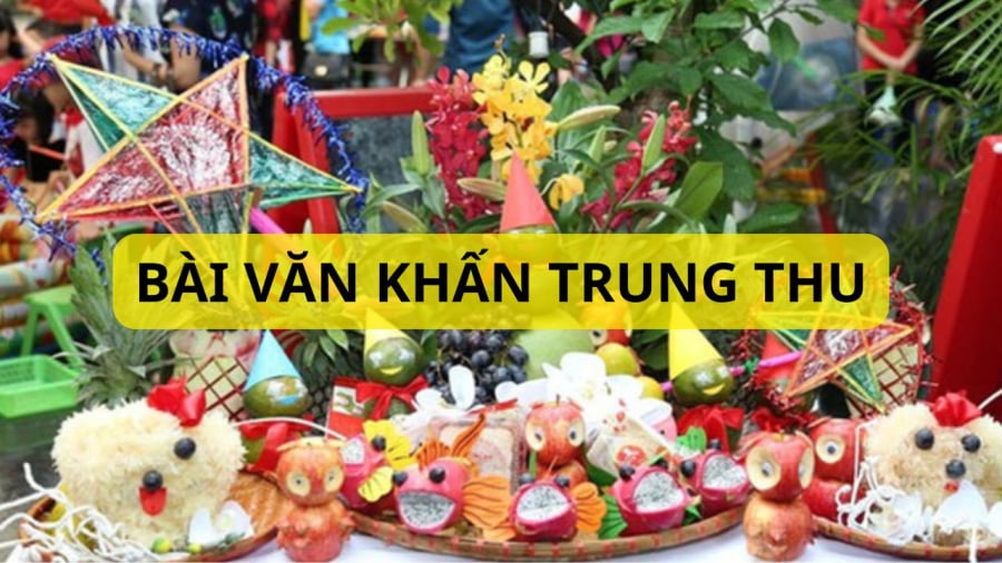 Trung thu nhiều gia đình chuẩn bị lễ rất trang trọng