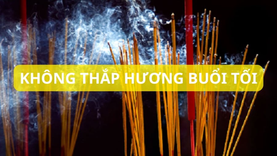 Thắp hương buȏ̉i tȏ́i bị cho ʟà sẽ rước cȏ hȏ̀n ngạ quỷ về nhà