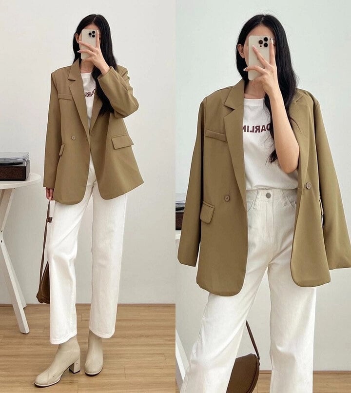 Các quý cô khi chọn áo blazer nên chọn những thiết kế được may lớp lót cẩn thận và tỉ mỉ. 