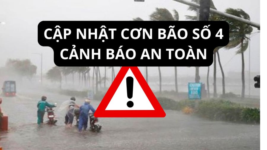 Áp thấp nhiệt đới đang hình thành có thể mạnh lên thành bão số 4