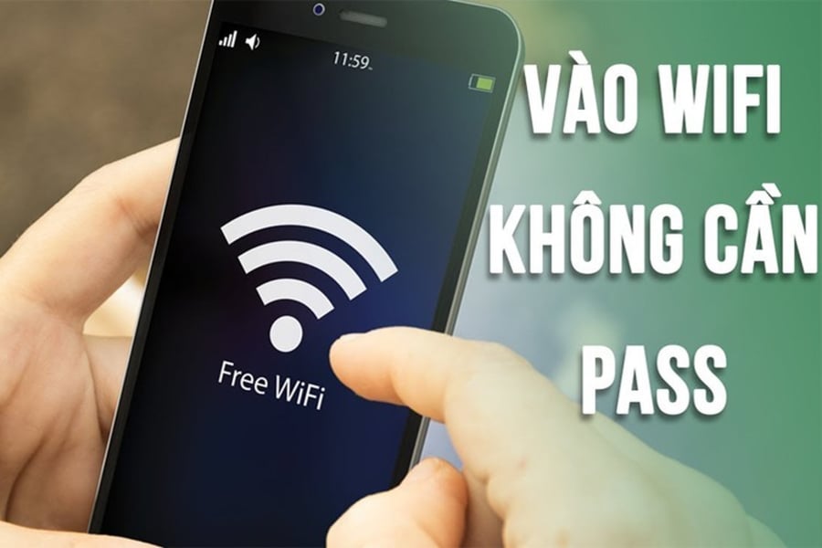 Cách giúp điện thoại kết nối WiFi miễn phí không cần mật khẩu