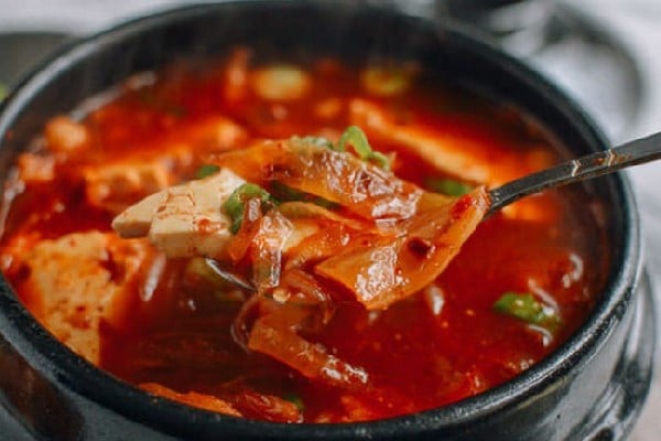 Cách nấu canh kim chi ngon 