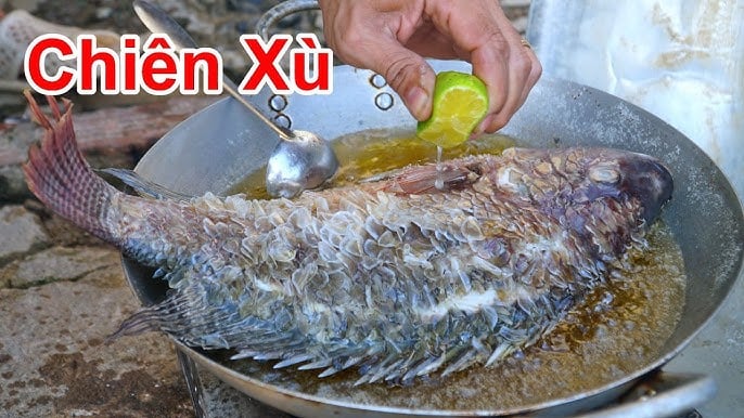 Mẹo rán cá vàng đều