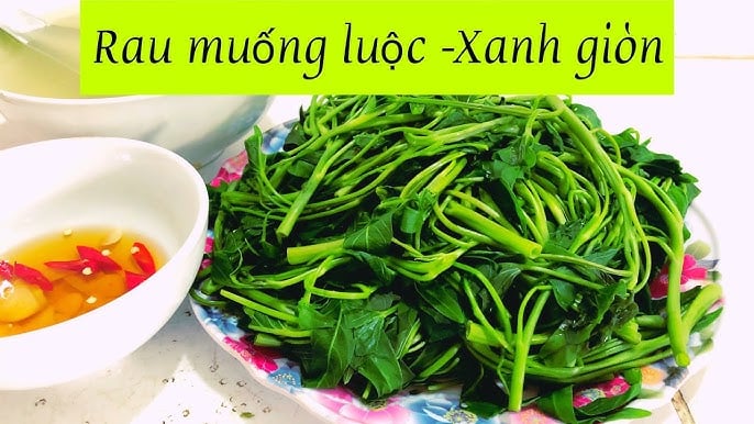 Cách luộc rau muốn xanh, ngon và không bị thâm.