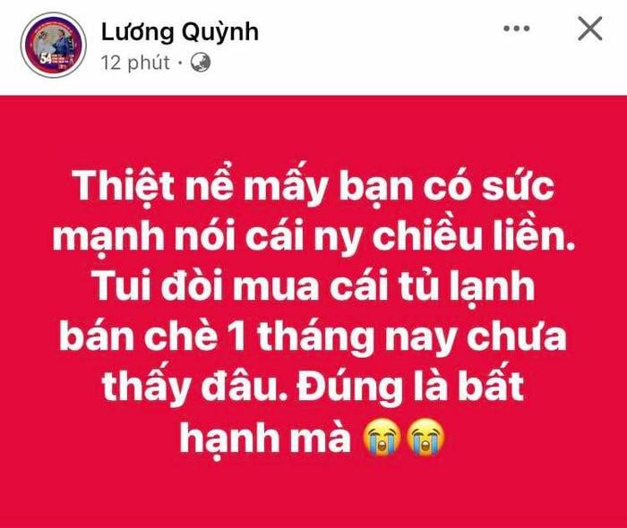 Quỳnh Lương tiết lộ 