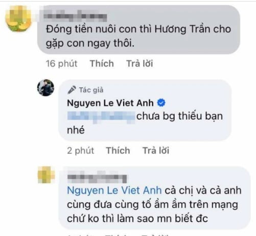 Việt Anh nói gì khi được hỏi chuyện chu cấp tiền nuôi con?