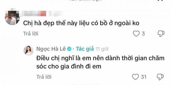 Không né tránh, vợ Công Lý đã có bình luận đầy thâm thuý. 