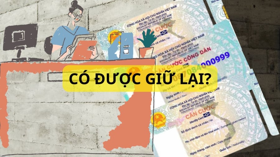 Pháp luật chỉ quy định các đơn vị được kiểm tra để lưu thông tin không được giữ lại