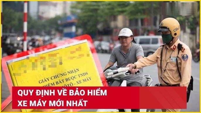 Từ ngày 01/01/2025 người dân khi tham gia giao thông vẫn bắt buộc phải có bảo hiểm xe máy.
