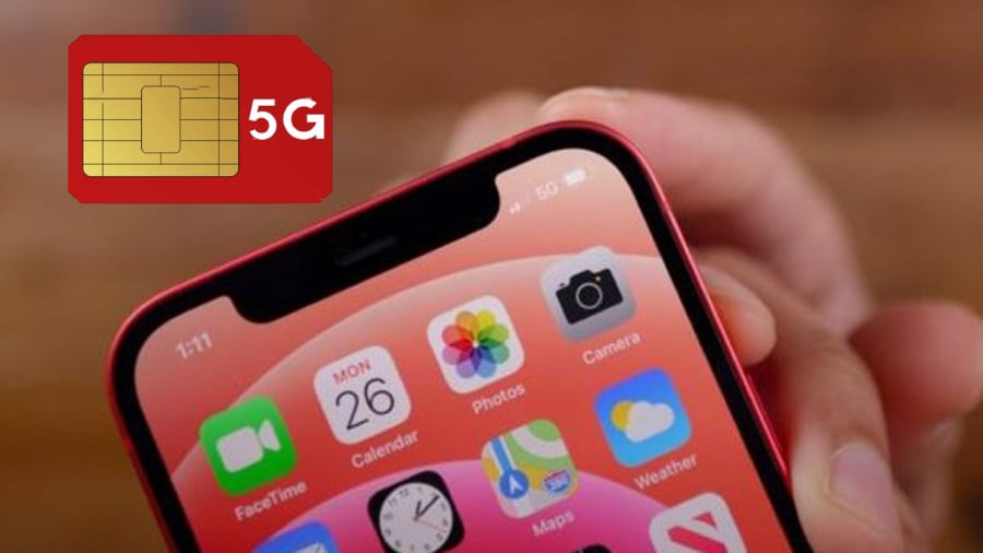 Người dùng SIM 4G không phải đổi sang SIM 5G vẫn có thể sử dụng được dịch vụ mạng 5G.