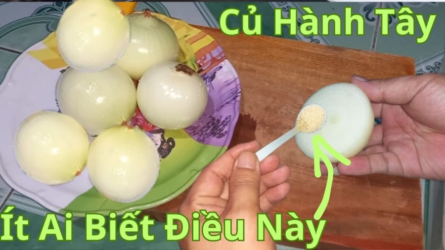 Một số mẹo nhỏ với hành tây 