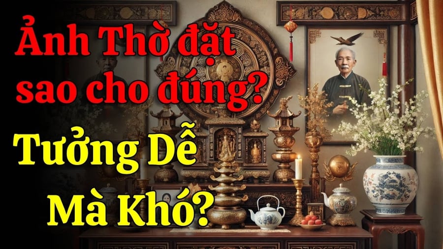 Làm mãi vẫn nghèo, tiền của 'đội nón' đi hết: Về xem ngay ảnh thờ phạm phải đại kị này không?