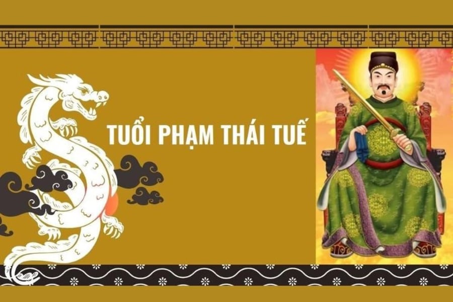 Có 5 kiểu phạm Thái Tuế được chia thành Trực – Xung – Hình – Hại – Phá    