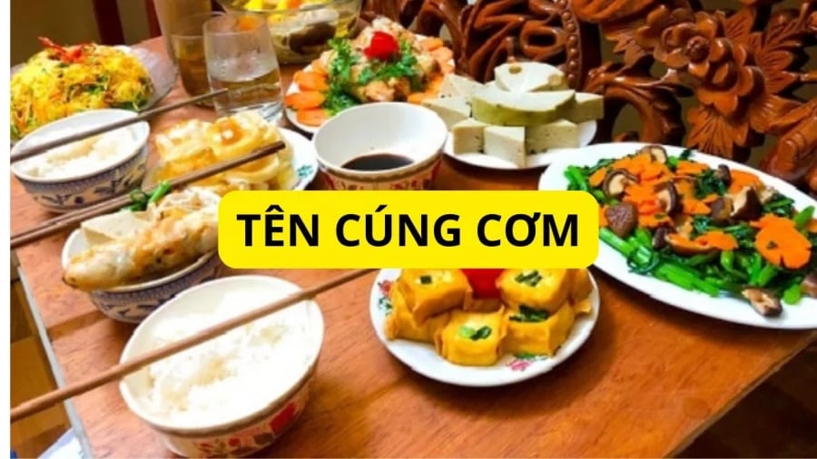 Đặt tên cúng cơm