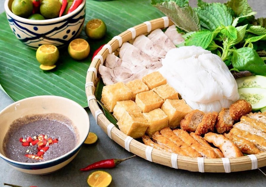 Bún đậu mắm tôm