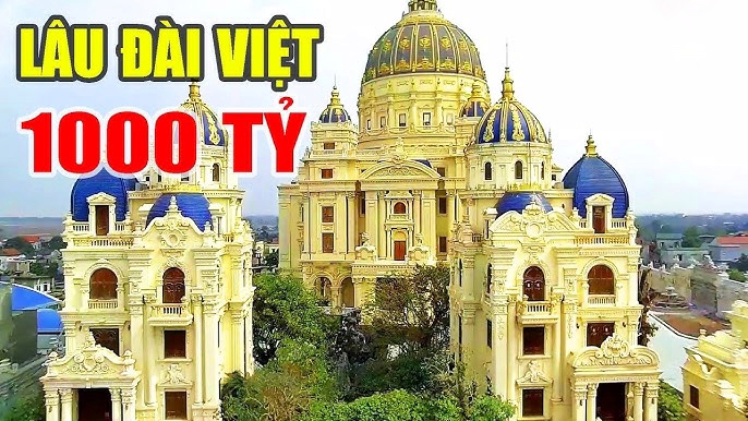 Đây là công trình lớn nhất Việt Nam được xây dựng theo phong cách Hoàng gia Châu Âu với tổng diện tích lớn hơn 14.000m2