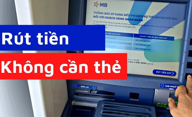 3 cách rút tiền không cần dùng tới thẻ ATM