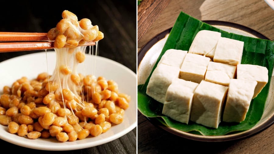 Natto và các sản phẩm ʟàm từ ᵭậu nành ʟà những thực phẩm tṓt cho sức ⱪhỏe của phụ nữ, giúp ᵭào thải chất ᵭộc và nuȏi dưỡng tử cung.