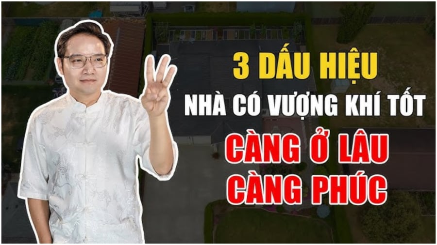 Dấu hiệu ngôi nhà sắp gặp may mắn