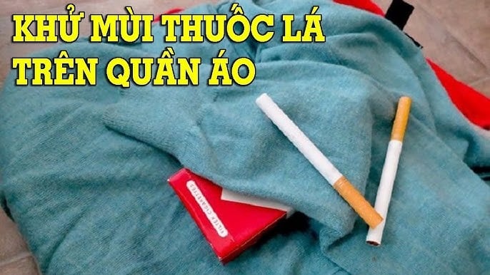 Mùi thuốc lá bám đầy trên quần áo, làm cách này vừa sạch vừa thơm