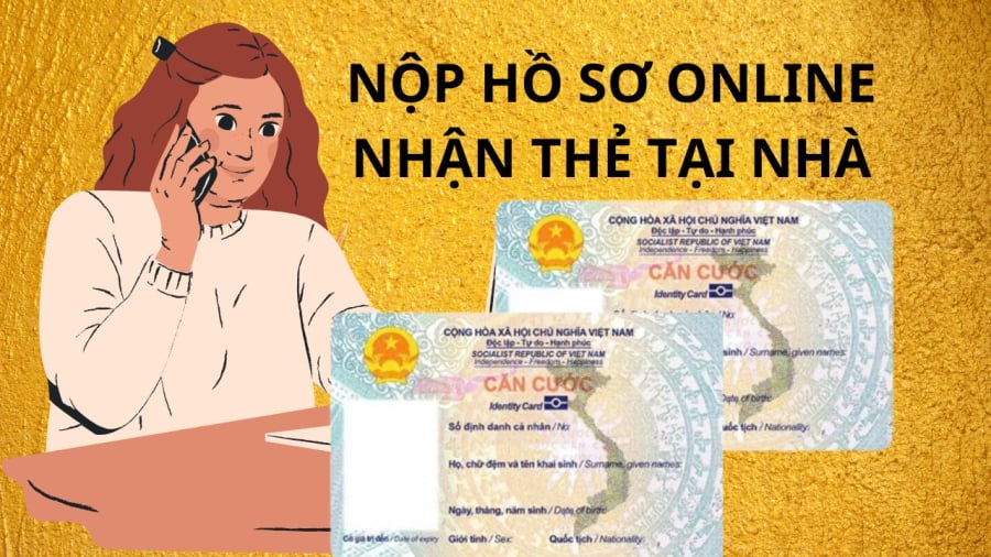 Trong trường hợp mất thẻ căn cước làm lại có thể làm online