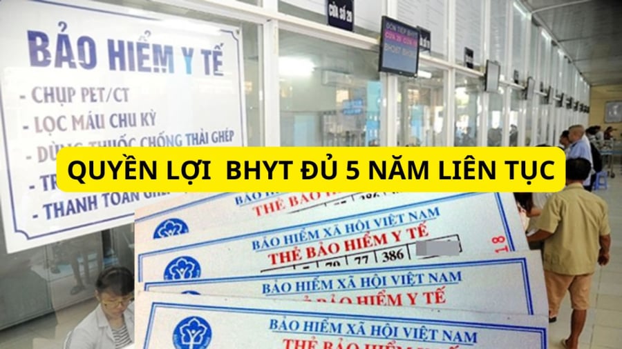 Người tham gia từ 5 năm liên tục trở lên sẽ có nhiều lợi ích hơn