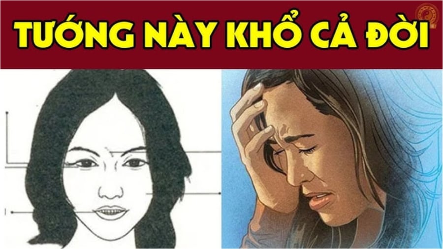 Tướng người nghèo khổ cả đời