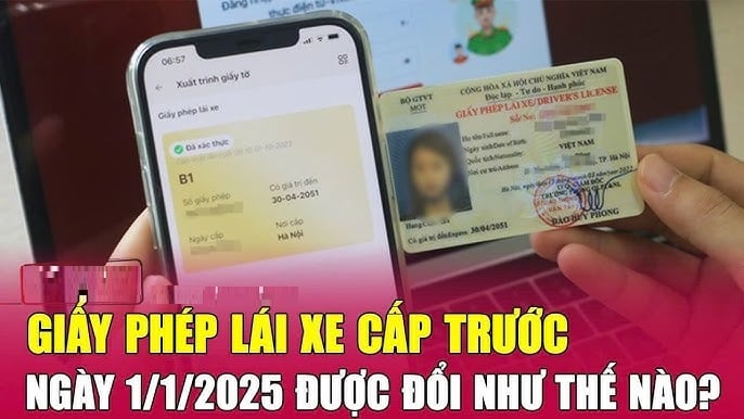  Thông tư 35/2024 của Bộ Giao thông vận tải chính thức có hiệu lực từ ngày 1/1/2025 có nhiều quy định mới, trong đó người dân cần lưu ý về cấp đổi giấy phép lái xe sang mẫu mới