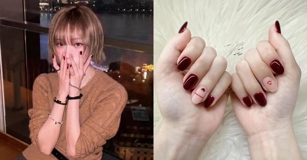 Đây là một thiết kế dễ thương, đang rất hot tại các tiệm nail Hàn Quốc.