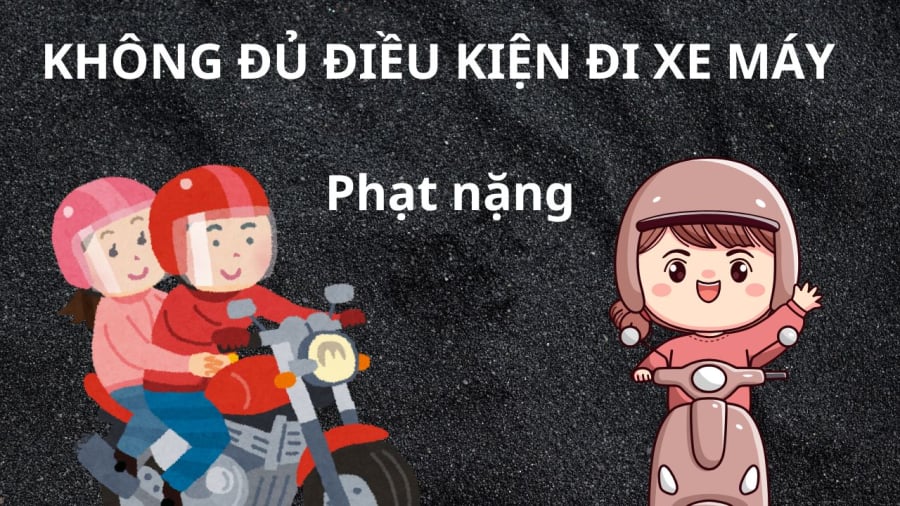 Người dân muốn đi xe máy ra đường phải đủ sức khỏe, có đủ bằng lái, đăng ký xe, bảo hiểm bắt buộc...