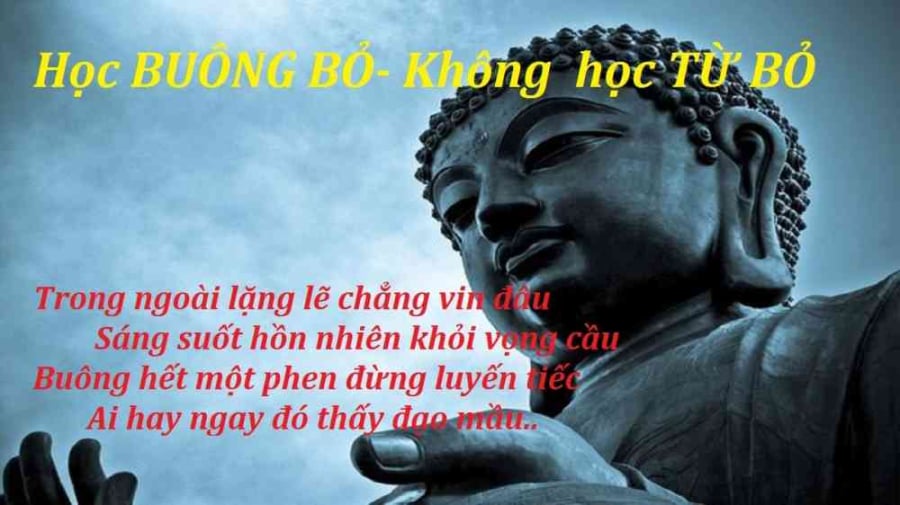 Buông bỏ oán giận