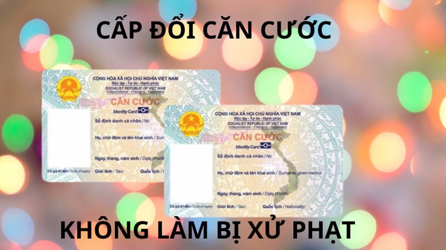 Người dân chú ý thuộc diện cấp đổi cấp lại thì phải thực hiện